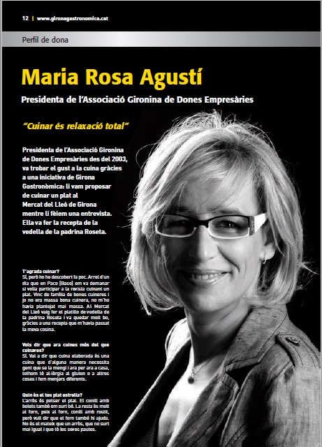 M. Rosa Agustí, entrevista a Girona Gastronòmica